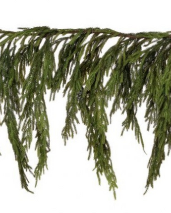 Real Touch Norfolk Pine Dripping Garland 48"