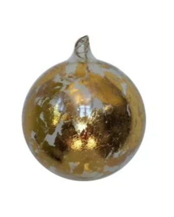 Metallic Gold Leaf Ball 120mm