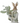 12" Sage Green & Cream Bunny Bust Vase (Sold Separately)