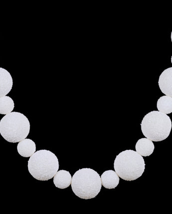 Snowball Garland 5'