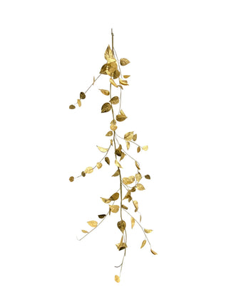 Shiny Ivy Leaves Garland 6'